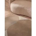 Dywan Ovia 160cm Cream Beige 100% wełna okrągły - 9
