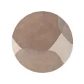 Dywan Ovia 160cm Cream Beige 100% wełna okrągły - 1