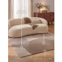 Dywan Ovia 200x290cm Cream Beige 100% wełna - 10