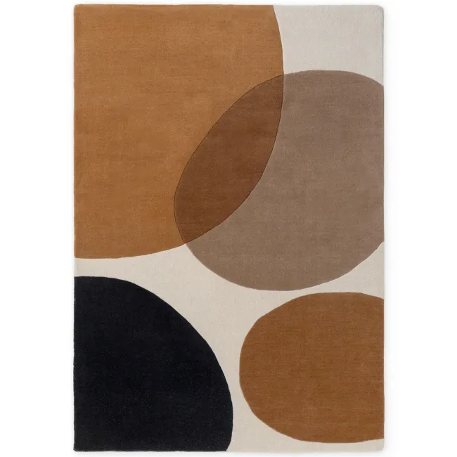 Dywan Ruvia 120x170cm Cream Brown 100% wełna