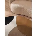 Dywan Ruvia 160cm Cream Brown 100% wełna okrągły - 9