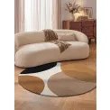 Dywan Ruvia 160cm Cream Brown 100% wełna okrągły - 8