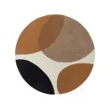 Dywan Ruvia 200cm Cream Brown 100% wełna okrągły - 1