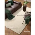 Dywan Eloise 80x150cm Cream 100% wełna - 10