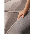 Dywan Virelle 160cm Cream Beige 100% wełna okrągły - 6