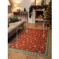 Dywan Toys Delight 160x230cm Nostalgic Noel Red Green - 11