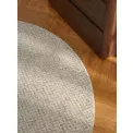Dywan Eloise 160cm Cream Grey 100% wełna okrągły - 9
