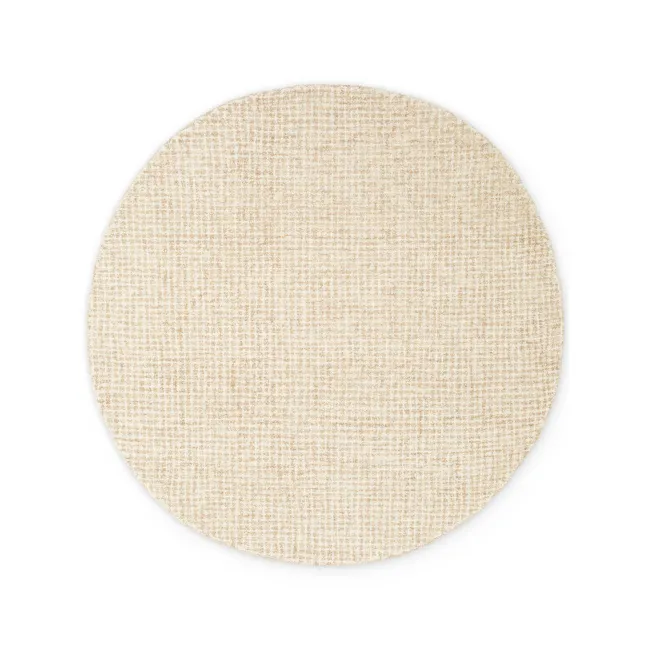 Dywan Eloise 200cm Light Brown 100% wełna okrągły