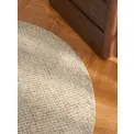 Dywan Eloise 200cm Light Brown 100% wełna okrągły - 9