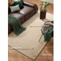 Dywan Eloise 200x290cm Light Brown 100% wełna - 10