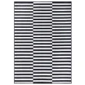 Dywan Viela 80x150cm Black White dwustronny do wnętrz i na zewnątrz - 1