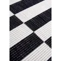Dywan Viela 80x200cm Black White dwustronny do wnętrz i na zewnątrz - 2