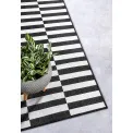 Dywan Viela 80x300cm Black White dwustronny do wnętrz i na zewnątrz - 6