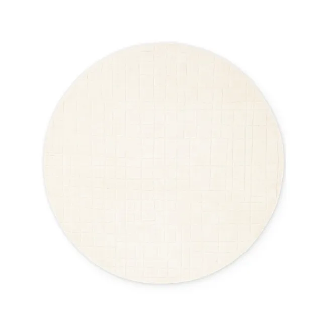 Dywan Kenso 200cm Cream 100% wełna okrągły