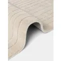 Dywan Kenso 200cm Beige 100% wełna okrągły - 5