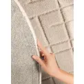 Dywan Kenso 200cm Beige 100% wełna okrągły - 6
