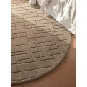 Dywan Kenso 160cm Brown 100% wełna okrągły - 9
