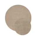 Dywan Kenso 200cm Brown 100% wełna okrągły - 11