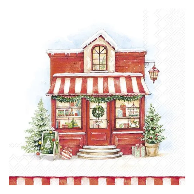 Serwetki 25x25cm Christmas Store 20szt.