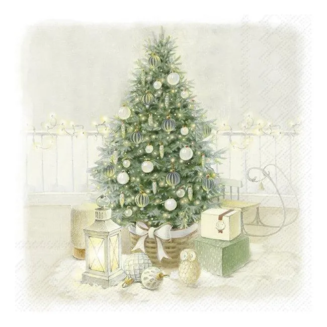 Serwetki 25x25cm Cozy Christmas Eve 20szt.