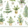 Serwetki 25x25cm Festive Holidays Green 20szt. - 1