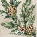 Serwetki 25x25cm Gilded Swag Cream 20szt. - 1