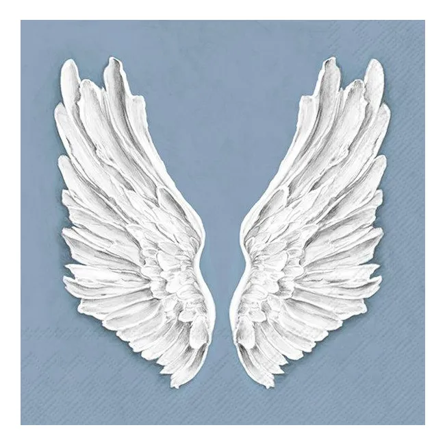 Serwetki 25x25cm Wings Blue 20szt.