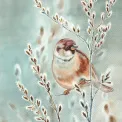 Serwetki 25x25cm Winter Melody Blue Green 20szt. - 1