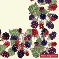 Serwetki 33x33cm Blackberries Cream 20szt. - 1