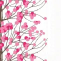 Serwetki 33x33cm Lumimarja White Pink 20szt. - 1
