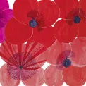 Serwetki 33x33cm Mohn Red 20szt. - 1