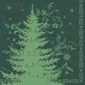 Serwetki 33x33cm Splendid Christmas Tree Green 20szt. - 1