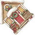 Serwetki 33x33cm Festive House 12szt. - 1