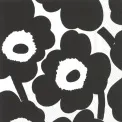 Serwetki 33x33cm Unikko Black White 20szt. - 1