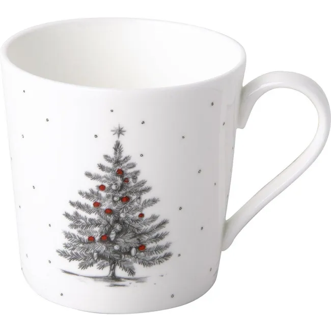 Kubek Pure Christmas Tree 350ml Black - 1