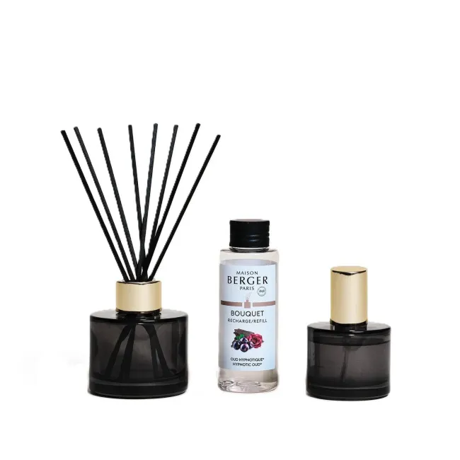 Zestaw Duo Mini dyfuzor zapachowy Celebration black + mgiełka do pomieszczeń 