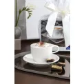 Filiżanka ze spodkiem Coffee Passion 350ml do kawy białej - 3