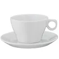 Filiżanka ze spodkiem Barista 150ml do kawy/herbaty - 1