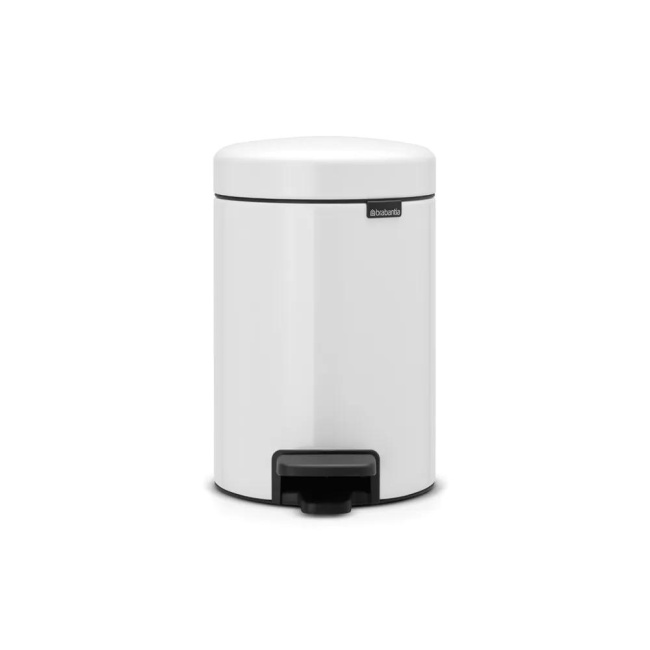 NewIcon Waste Bin 3L White