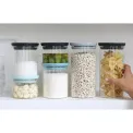 Glass Container 350ml Gray - 4