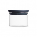 Glass Container 350ml Gray