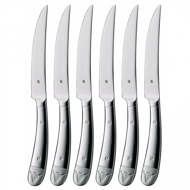 Set of 6 Steak Knives - 1