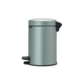 Kosz na odpady NewIcon 3l metaliczny miętowy - 3