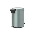 Kosz na odpady NewIcon 3l metaliczny miętowy - 2