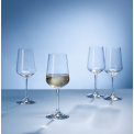 Komplet 4 kieliszków Ovid 380ml do wina białego - 5