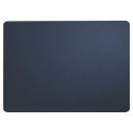 Leather Optic Placemat 46x33cm Navy Blue