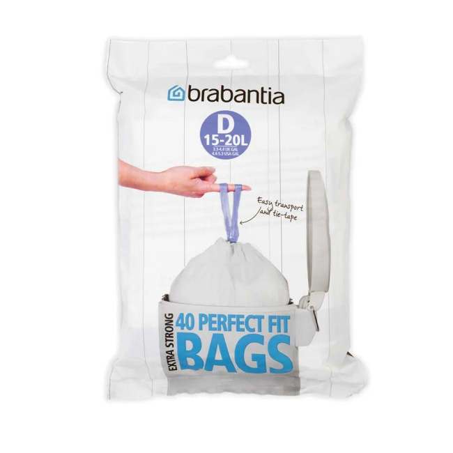 Waste Bags 'D' 40 Pieces
