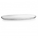 Fenice Oval Glass Platter 50cm - 1