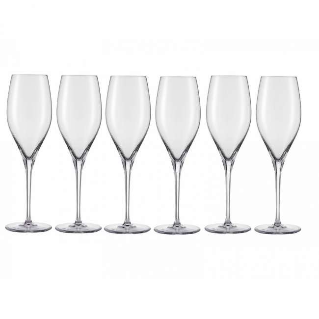 Grace 6-Piece Champagne Glass Set 324ml - 1