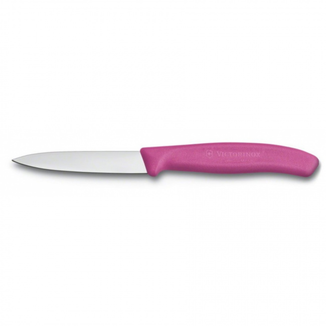 Nożyk 8cm gładki różowy